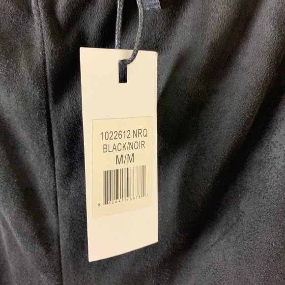 Amanda Green Black Pants Size Medium legging nwt - Picture 4 of 5